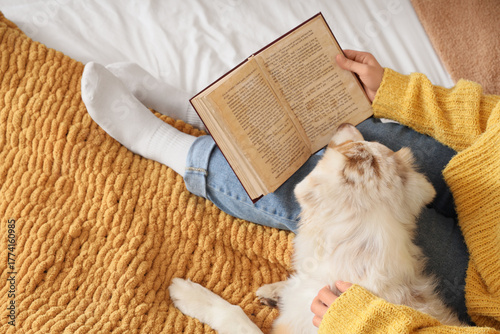 Owner with cute Australian ...