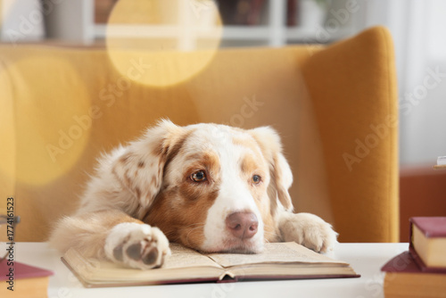 Cute Australian Shepherd do...
