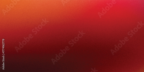red dark background with orange gradient