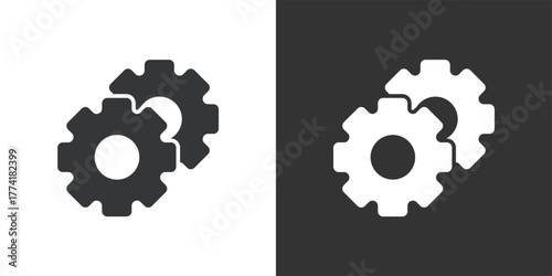 Arrangement icon. Solid glyph series icon