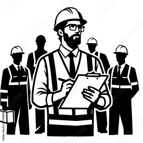 Engineer Giving Safety Briefing