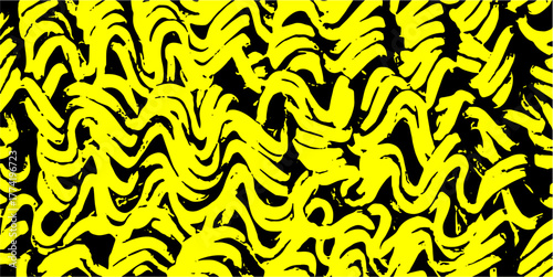 Noodle texture vector. Seamless background ideal for food, cuisine, and asian restaurant themes. Provides a pattern of cooked pasta or thin strips for menu design and packaging.