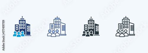 Company Multiple Style Icon Collection