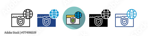 Secure Browser multiple icon