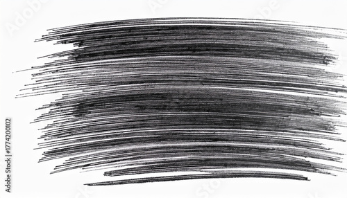 Vector illustration of charcoal hand-drawn scribbles, rough lines, and textured sketch elements for design.