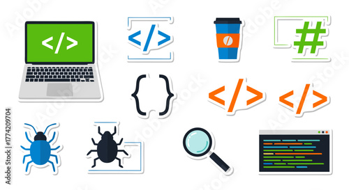Software Development & Coding Icons | Programming Tools