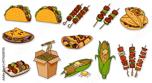 Delicious Global Street Food & BBQ Collection