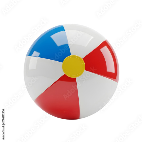 Isolated beach ball , Beach ball with colorful 3d rendering icon for website or app or game. Fun and simple beach ball Free Download Isolated beach ball , Beach ball with colorful 3d rendering icon for website or app or game. Fun and simple beach ball - GFXLoad