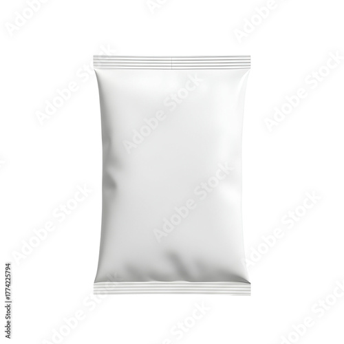 Pouch Mockup Blank Package Template Food Snack Container Design