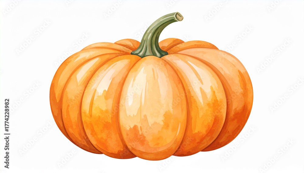 Obraz premium pumpkin isolated on white background