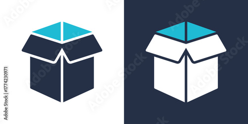 Packaging Icon. Flat Style Vector Illustration 