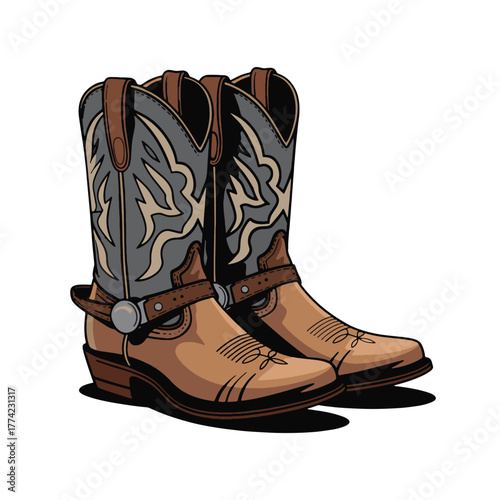 Boots with Spurs