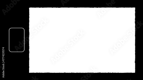 Vintage super 8 mm frame overlay.old grunge film strip frame, Old Movie.4k video.