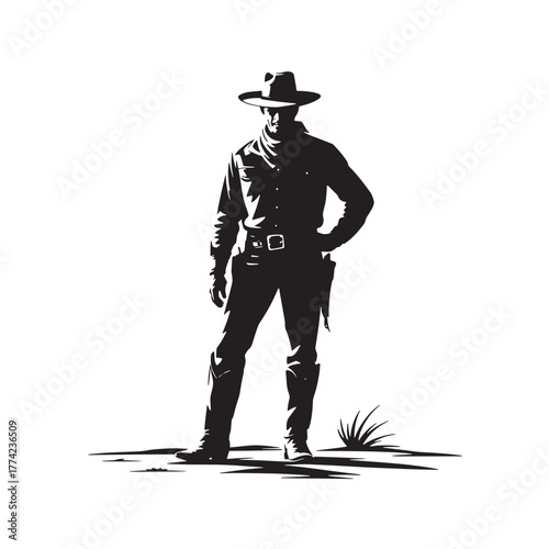 Cowboy Silhouette