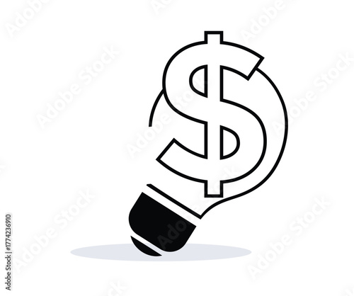 Graphic Element Smart Investment Icon