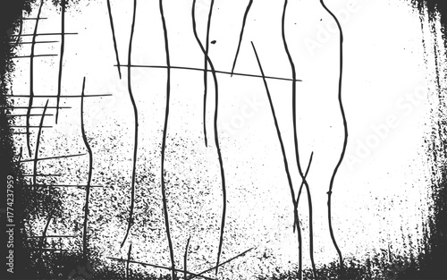 Abstract geometric lines background.Outline monochrome texture. Trendy random diagonal lines image. Random chaotic lines.