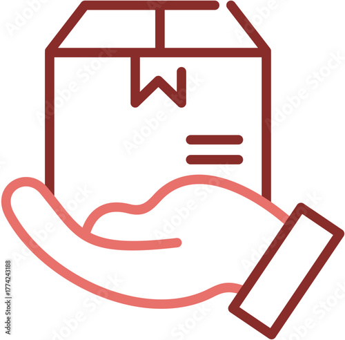 delivery box line dual color