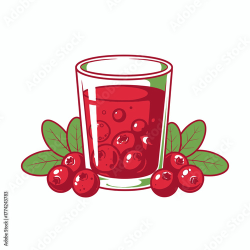 Beetroot Juice Vector | Fresh Vegetable Drink Illustration | Healthy Detox Smoothie Icon