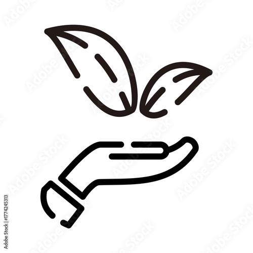 Mental health line icon. Depicting self care illustration.