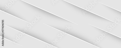 White and gray abstract background. Abstract background smooth fold pattern. Light pale vector background.