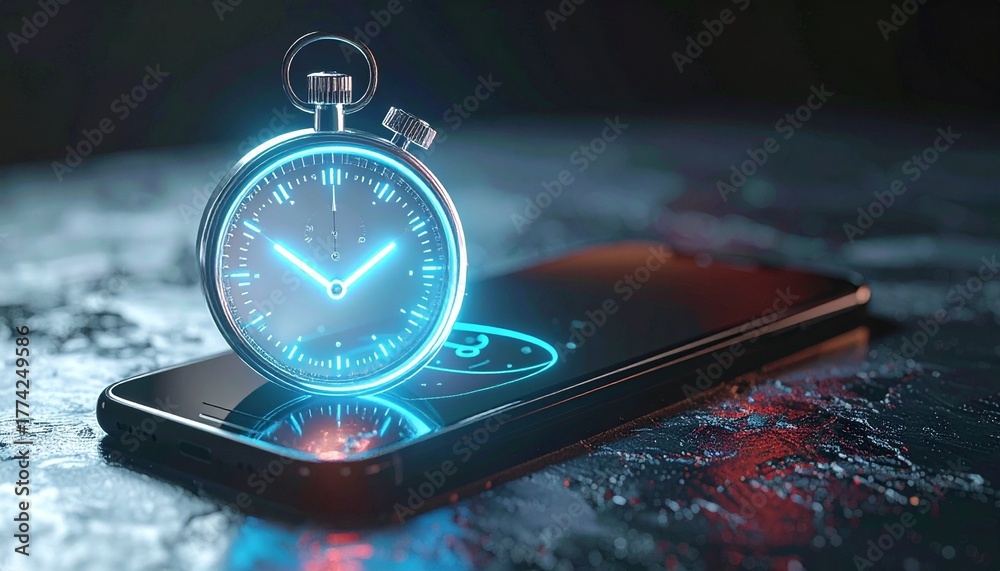 Fototapeta premium Minimalist Duo-Tone Digital Wellness Vector Icon Set