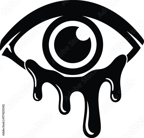 Isolated half coconut vector illustration tropical fruit black and white eps silhouette