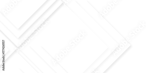 white overlap technology tech grid triangle business digital curve poster and banner web creative origami square rectangle template background.	
