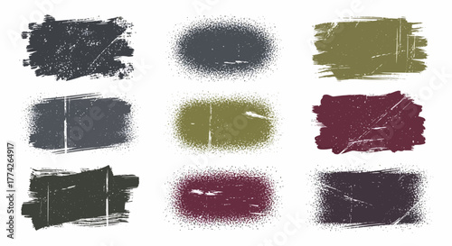 Grunge Vector Textures A Collection of Distressed Graphic Elements for Digital Design