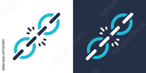 Weakness Icon. Flat Style Vector Illustration 