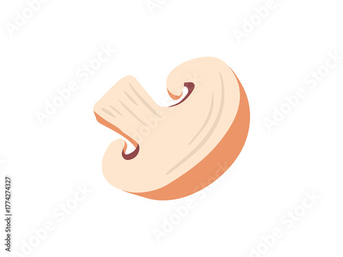 Mushroom Cut Illustration
