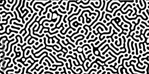 seamless turinge pattern tile and maze mosaic textile geometric background.	