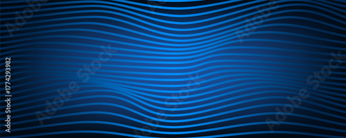 Abstract luxury blue waved glowing shapes elegance background. Striped horizontal wavy line modern pattern corporate concept for banner. suit for bussines, banners