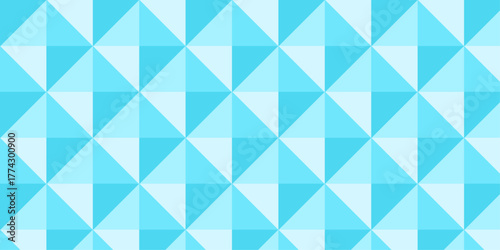 Minimal abstract blue cubes vector art. Geometric tiles and mosaic creative stylish seamless pattern block cube background. minimal Cubes mosaic shape vector design	