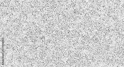 Abstract grainy texture background with random noise pattern monochrome digital art