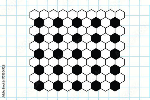 Soccer ball pattern