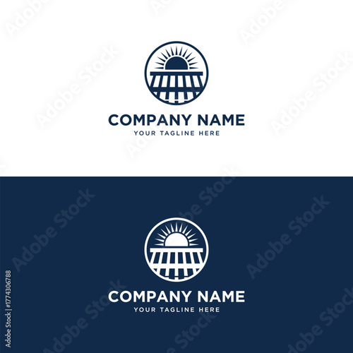 Minimal sunroof Horizon Circle Logo