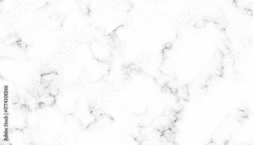 White Marble Stone Texture with Soft Gray Veins Background