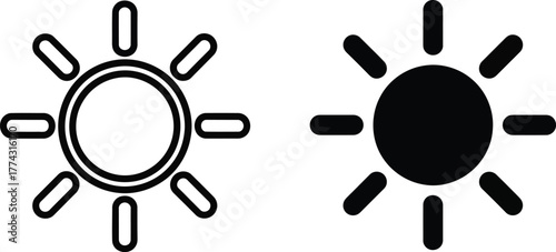 Vector illustration of a flying saucer ufo spaceship isolated design eps silhouette