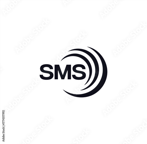 SMS set ,SMS logo. S M S design. White SMS letter. SMS, S M S letter logo design. Initial letter SMS letter logo set, linked circle uppercase monogram logo. S M S letter logo vector design.