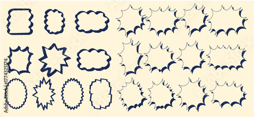 A fun, loopable hand-drawn explosion bubble doodle animation, featuring dynamic sketch-style lines. Ideal for comic e ects, 
motion graphics, creative intros, and playful cartoon projects.