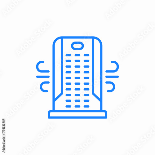 air purifier icon sign vector