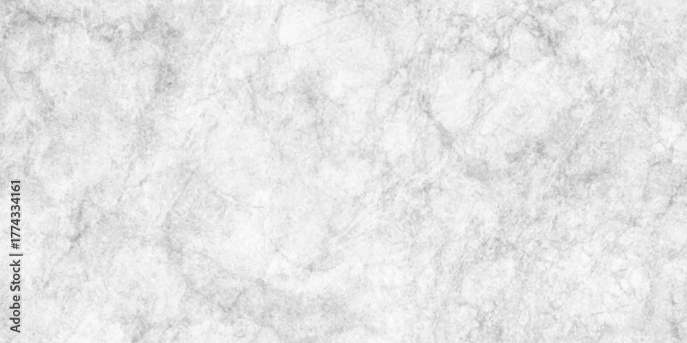 Fototapeta premium Light gray grunge seamless marble texture with soft white veining and subtle crack, realistic natural stone surface, smooth polished background. gray painted cement wall texture. white marble texture.