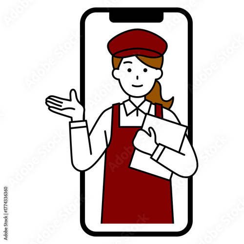 レストランへのモバイルオーダー