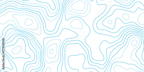 Topographic map background with geographic grid for hiking and mountain sport. luxury topographic wavy pattern and geographic grid map design. paper texture Imitation of a geographical map shade.