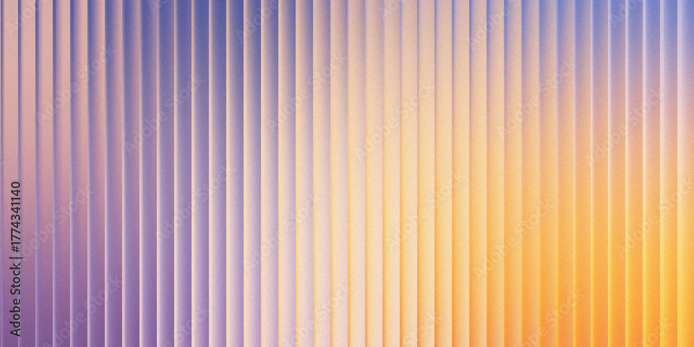 Obraz premium Vibrant gradient background with vertical stripes in purple, pink, and orange tones