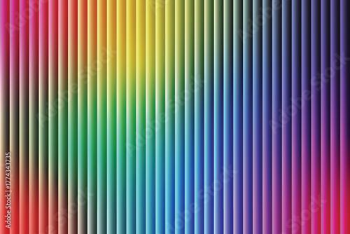 Vibrant gradient rainbow colors background with vertical stripes