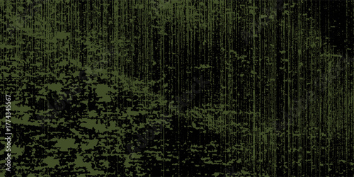 Vintage Grunge Green Wall Texture with Scratched and Weathered Surface for Creative and Modern Background. eps 10