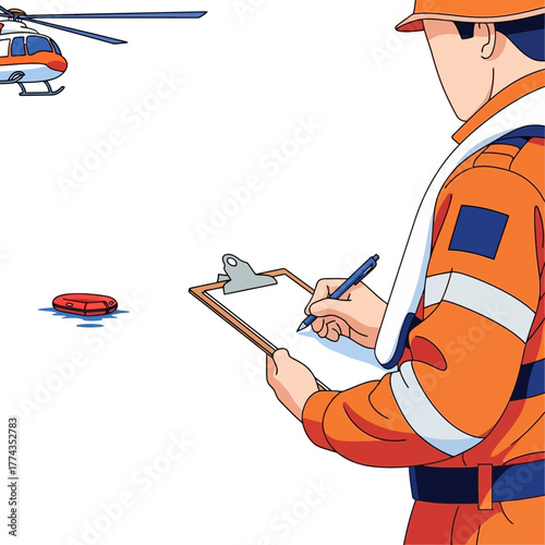 precise readiness guardian diligently records vital insights for critical water missions