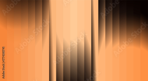 Abstract vertical gradient of warm colors with blurred motion effect