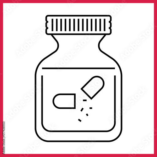Painkiller icon desigbn